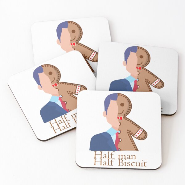 Item preview, Half man Half biscuit minimal cutie style designed and sold by poppetcrafts.