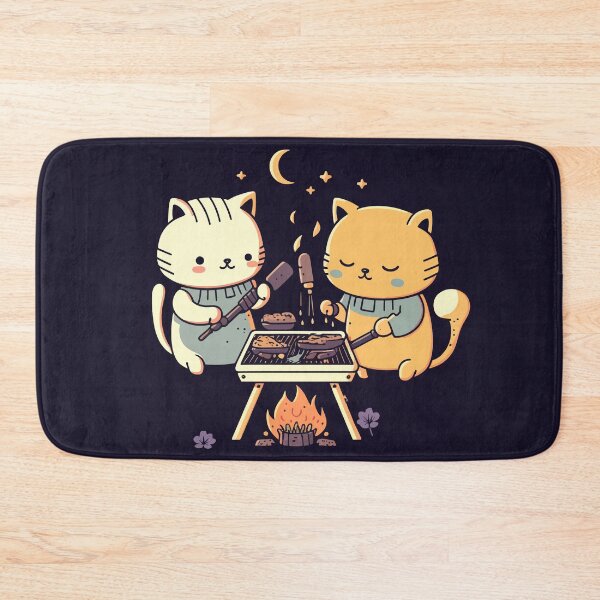 Item preview,  Cats & Barbecue - 02 designed and sold by YoobiArt.