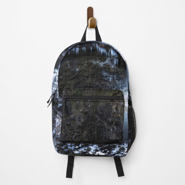 Item preview, Ice covered Henrhyd Falls designed and sold by Leighton Collins.