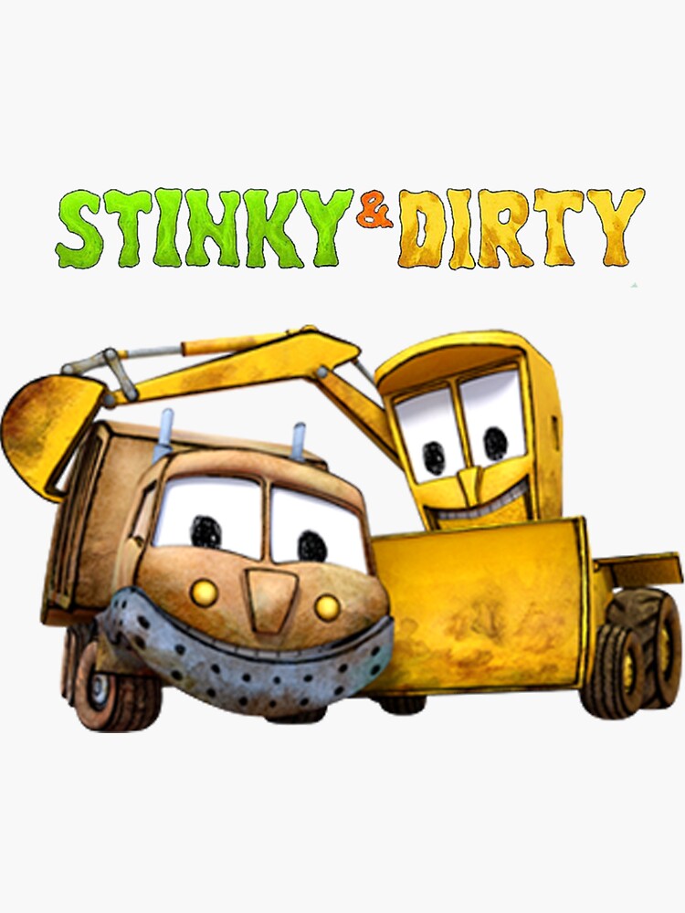 Kids The Stinky and Dirty Show - Best Friends | Sticker