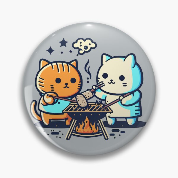 Item preview, Cats & Barbecue - 03 designed and sold by YoobiArt.