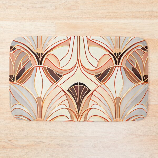 Item preview, Grand Delicate Art Deco Pattern Digital Painting designed and sold by CodeAndColors.