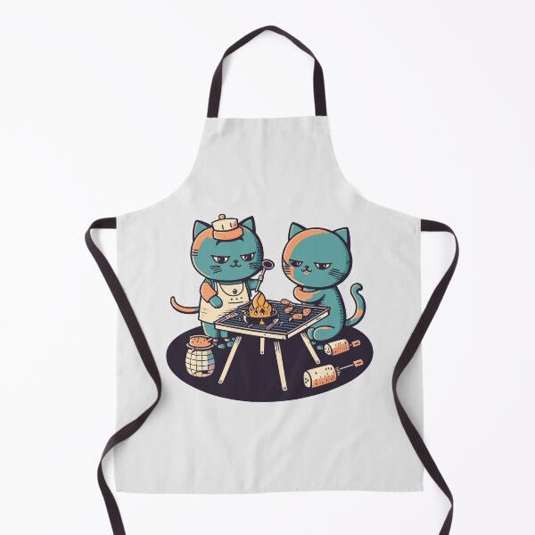 Item preview, Cats & Barbecue - 04 designed and sold by YoobiArt.