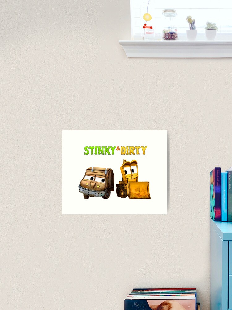 The Stinky Dirty Show Art Board Print for Sale by Shiftdesigns