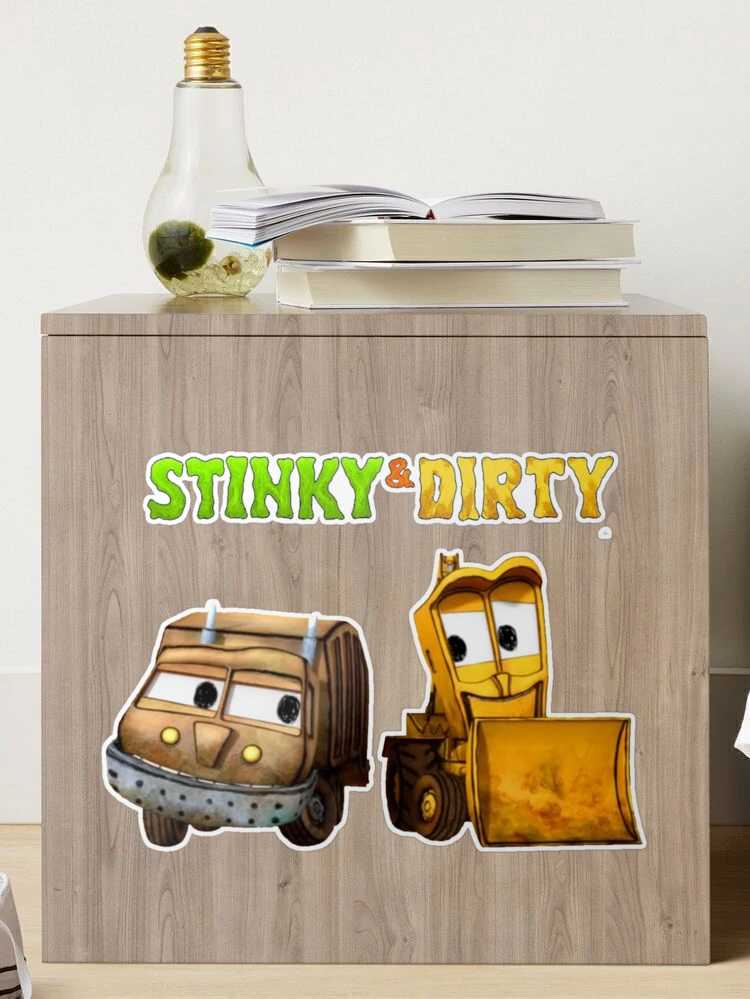 The Stinky Dirty Show Sticker for Sale by Shiftdesigns