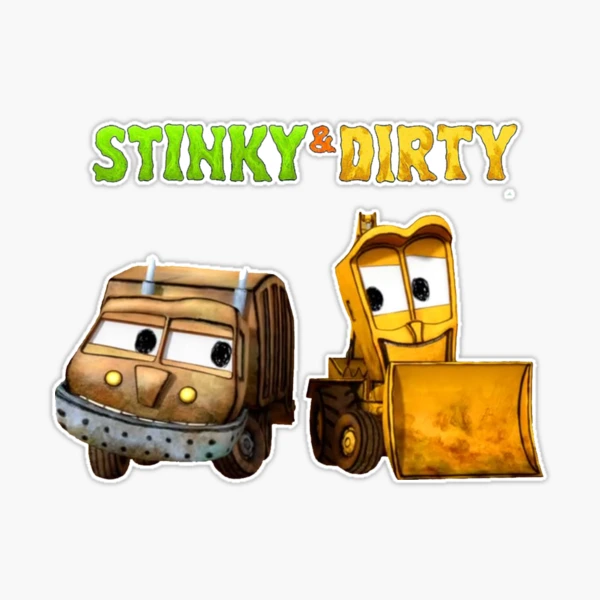 The Stinky Dirty Show Sticker for Sale by Shiftdesigns