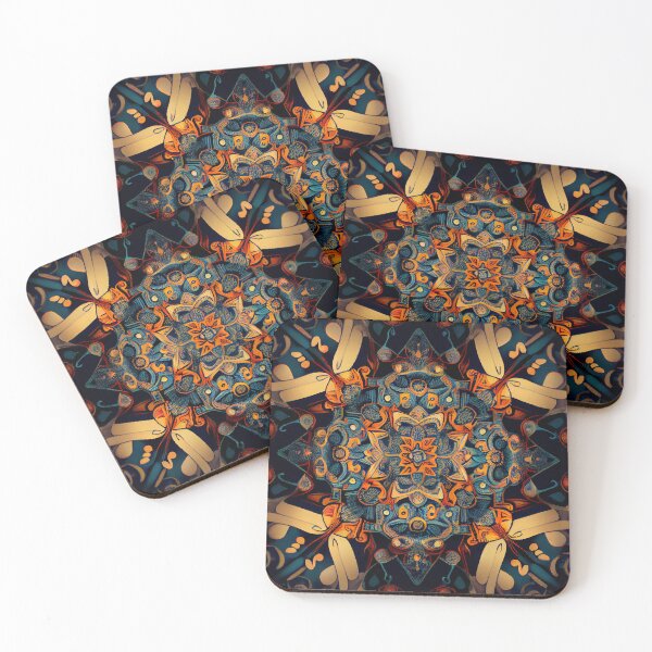 Item preview, Intense Grand Eclectic Pattern Digital Painting designed and sold by CodeAndColors.
