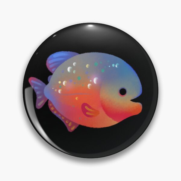 Item preview, Happy Piranha designed and sold by pikaole.