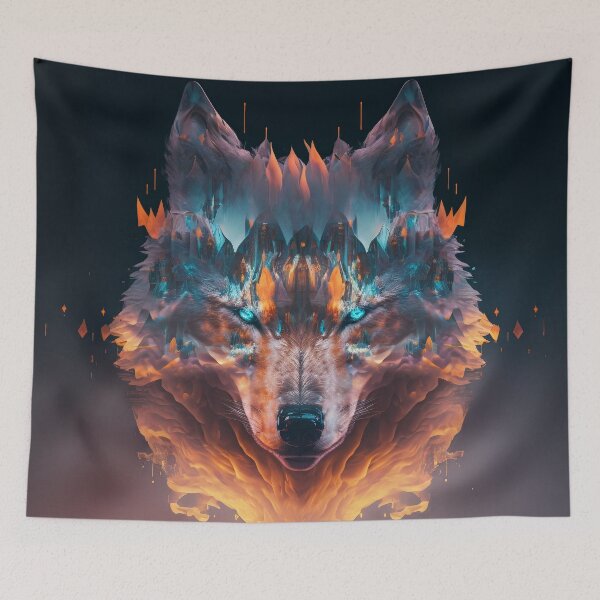 Item preview, Mighty Wolf designed and sold by Stickapom.