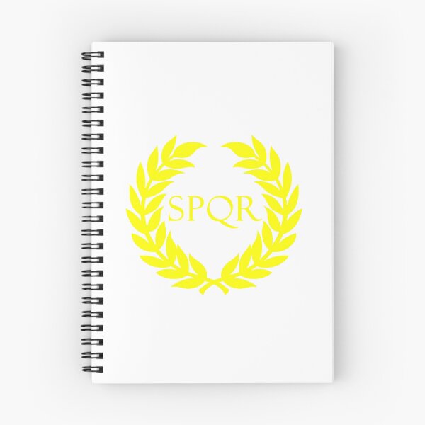 Item preview, Ancient Rome SPQR emblem yellow transparent background designed and sold by Jason Abdale.
