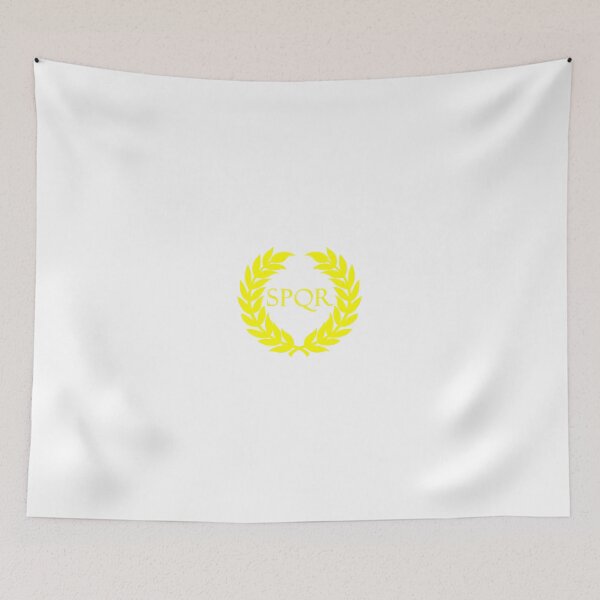 Item preview, Ancient Rome SPQR emblem yellow transparent background designed and sold by Jason Abdale.