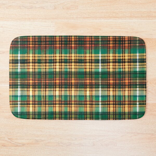 Item preview, Green tartan patterns art designed and sold by brandway.