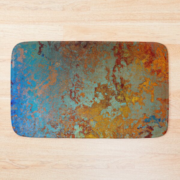 Item preview, Rusted Copper and Blue designed and sold by meggydesigns.