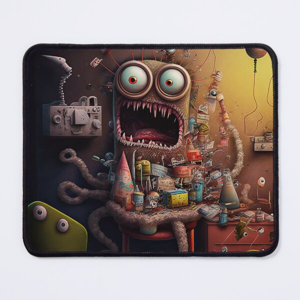 Item preview, Funny monster weird bizarre art design designed and sold by mrlongfield.