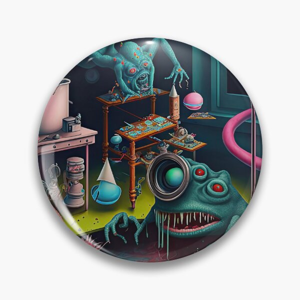 Item preview, Funny monster weird bizarre art design designed and sold by mrlongfield.