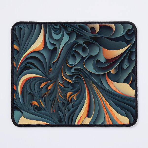 Artikelvorschau, Flowing Transitional Pattern Digital Painting entworfen und verkauft von CodeAndColors.