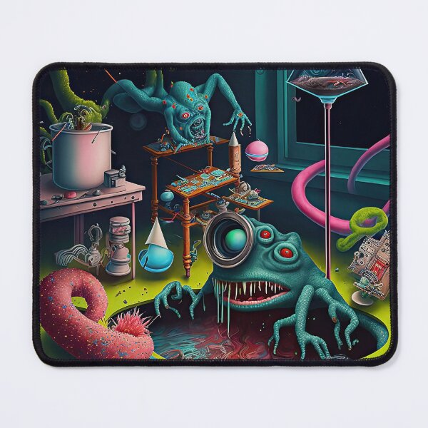 Item preview, Funny monster weird bizarre art design designed and sold by mrlongfield.