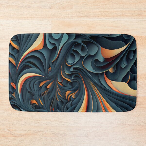 Artikelvorschau, Flowing Transitional Pattern Digital Painting entworfen und verkauft von CodeAndColors.