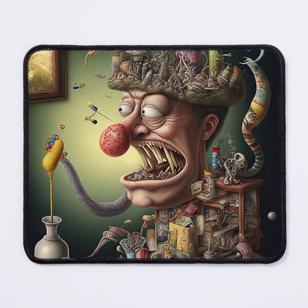 Item preview, Funny monster weird bizarre art design designed and sold by mrlongfield.