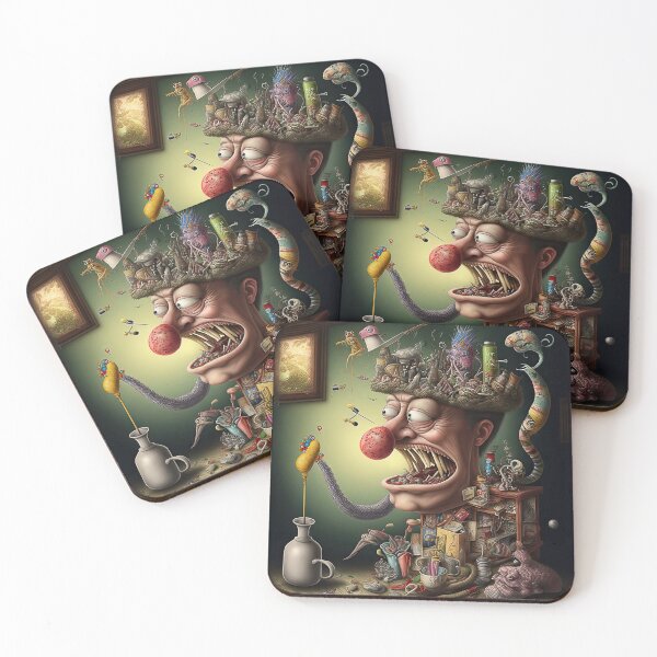 Item preview, Funny monster weird bizarre art design designed and sold by mrlongfield.