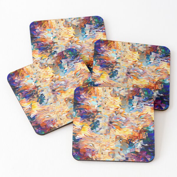 Item preview, Impressionist Bold Dazzling Contemporary Pattern Digital Painting designed and sold by CodeAndColors.