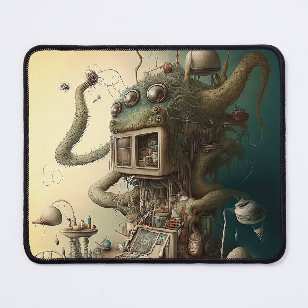 Item preview, Funny monster weird bizarre art design designed and sold by mrlongfield.