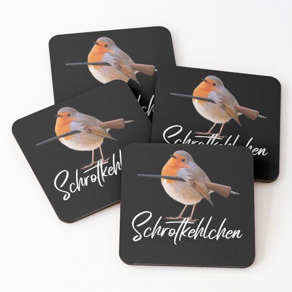 Item preview, Schrotkehlchen Meme Bird Robin designed and sold by MooonTees.