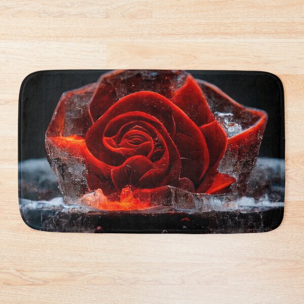 Item preview, Photograph of a frozen rose designed and sold by RK - Shop.