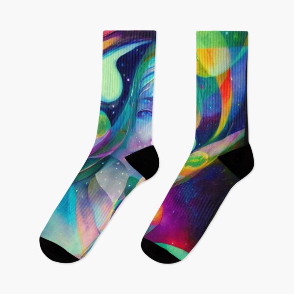 Item preview, Polar lights, astrophotography, Feininger style designed and sold by ValleyDream.