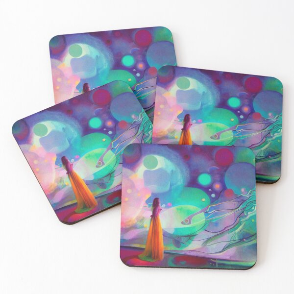 Item preview, Copy of Polar lights, astrophotography, Feininger style designed and sold by ValleyDream.