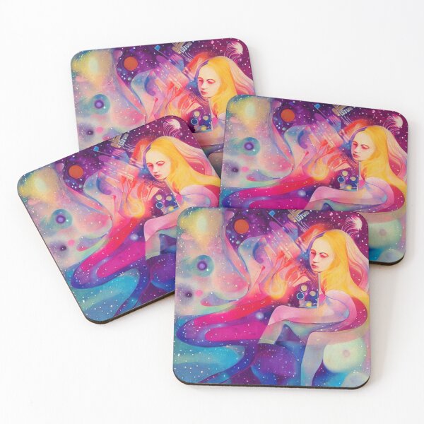 Item preview, Polar lights, astrophotography, Feininger style designed and sold by ValleyDream.