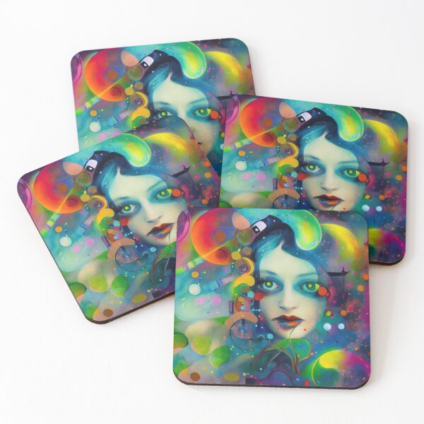 Item preview, Polar lights, astrophotography, Feininger style designed and sold by ValleyDream.