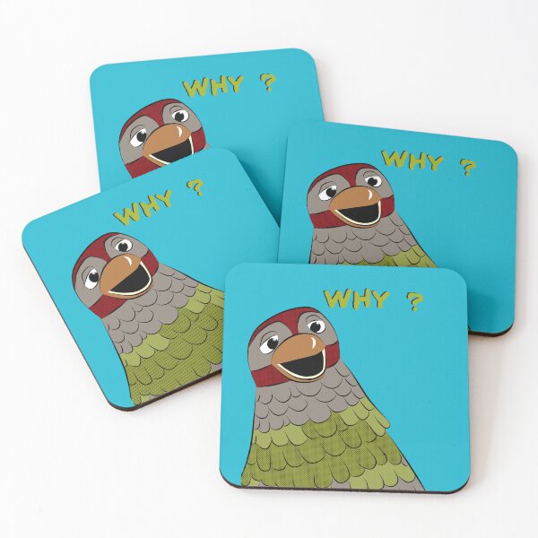 Item preview, The Why Bird designed and sold by GemimaRosaArt.