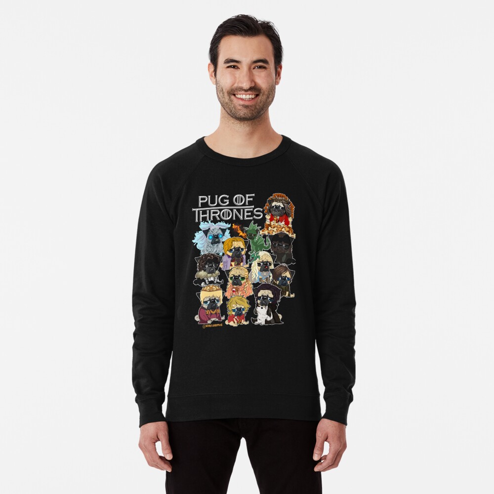 Item preview, Lightweight Sweatshirt designed and sold by darklordpug.