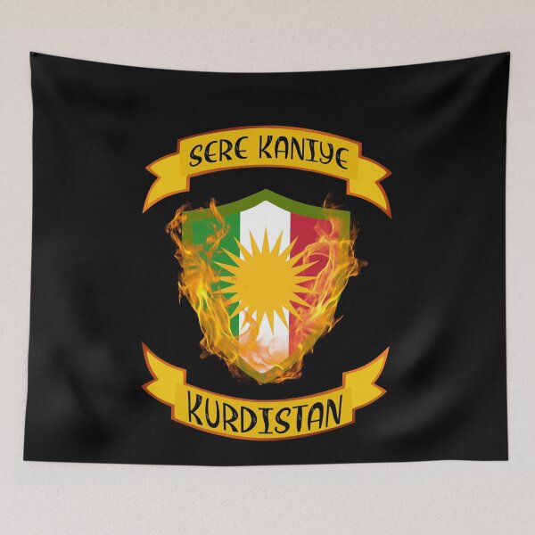 Item preview, Sere  Kaniye,Kurdistan Flag designed and sold by KurdishShops.