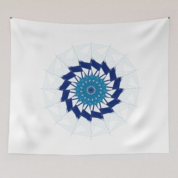 Item preview, mandala geométrico abstracto designed and sold by Pixel4Art.