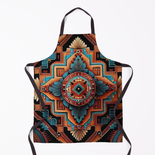 Artikelvorschau, Beautiful Divine Southwestern Pattern Digital Painting entworfen und verkauft von CodeAndColors.