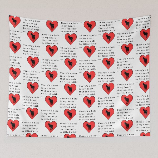 Item preview, Hole in the heart horse designed and sold by AK-Hevonen.