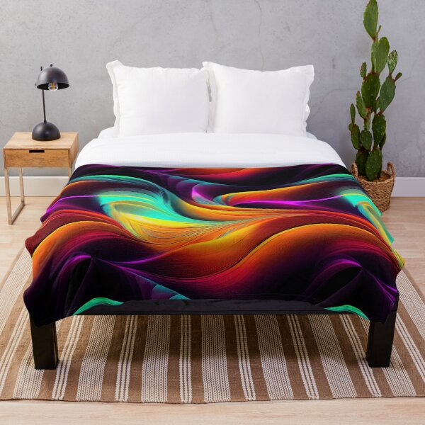 Item preview, Neon Waves designed and sold by Patternifico.