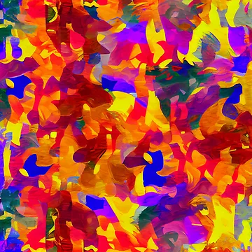 Vorschaubild zum Design Impressionist Bold Dazzling Contemporary Pattern Digital Painting von CodeAndColors