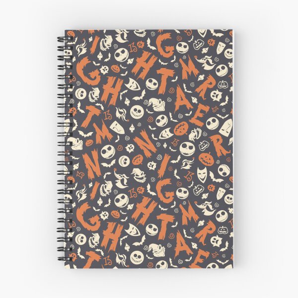 Aperçu de l'œuvre Feuilles de papier d'emballage de motif de personnage de cauchemar créée et vendue par thearrtfive.