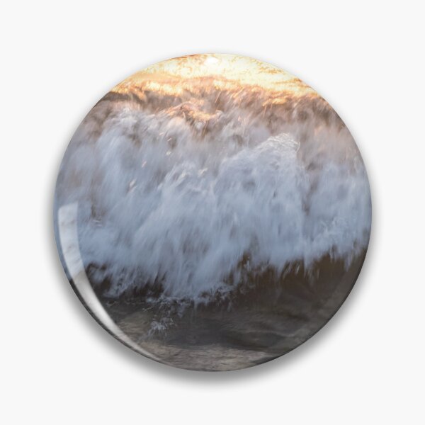 Item preview, Slow Motion Surf - Backlit Wave and Polished Pebbles designed and sold by Georgia Mizuleva.