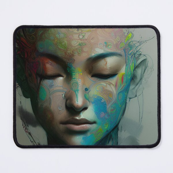 Item preview, Abstract portrait designed and sold by Sunwang.
