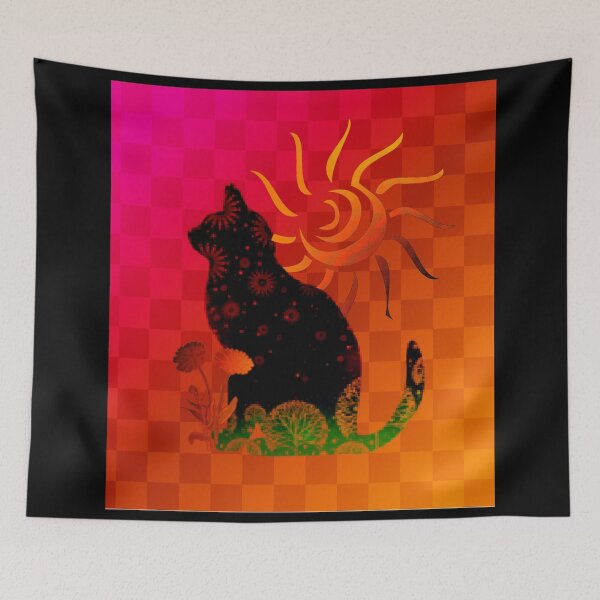 Item preview, ABSTRACT  CAT IN THE SUN designed and sold by THE AMERICAN TEEVANGELIST.