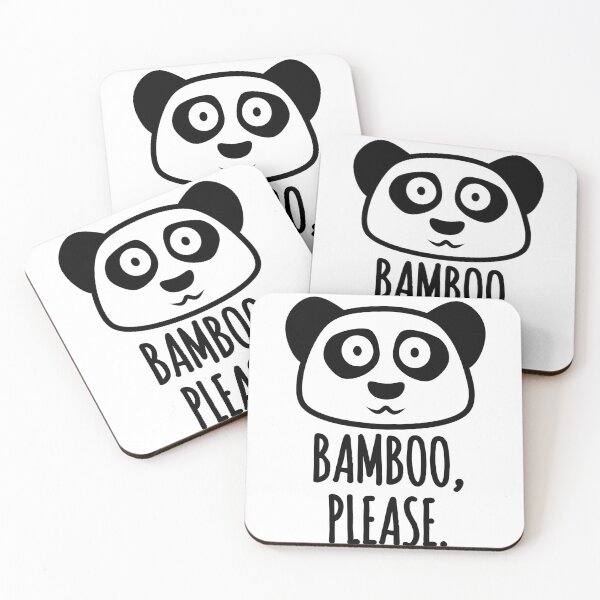 Item preview, Bamboo Please - Funny Panda Quotes designed and sold by EnzoVectorism.