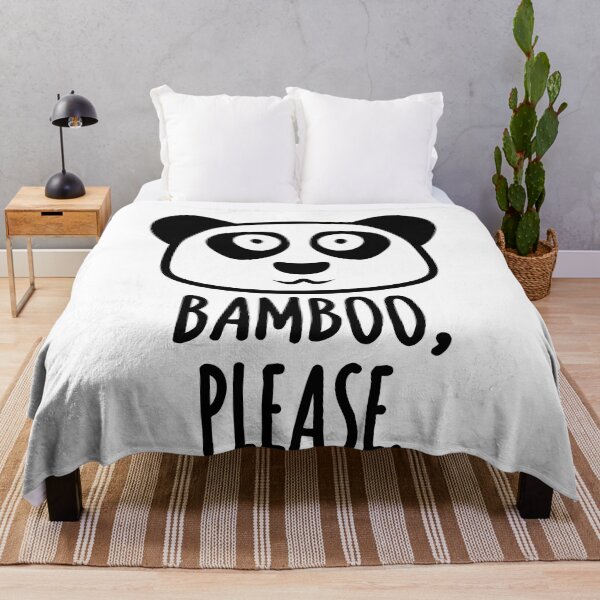 Item preview, Bamboo Please - Funny Panda Quotes designed and sold by EnzoVectorism.