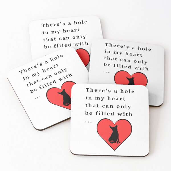 Item preview, Hole in the heart dog designed and sold by AK-Hevonen.