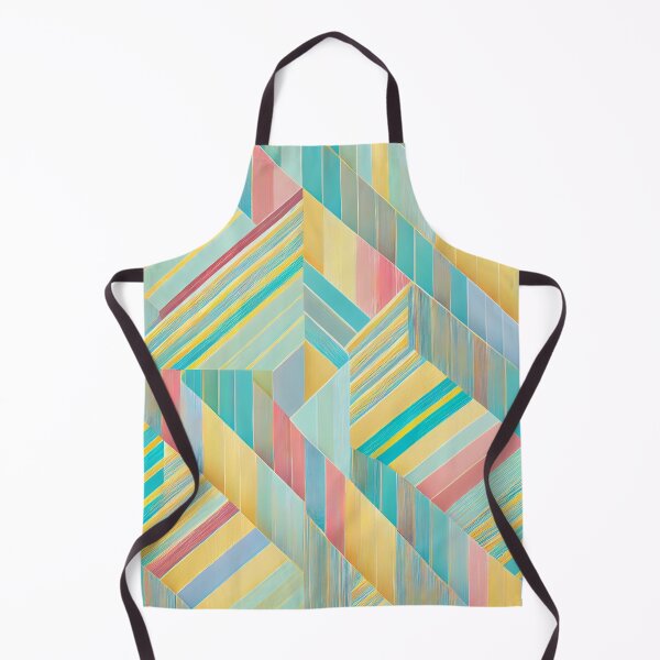 Item preview, Pastel Line Pattern Digital Painting designed and sold by CodeAndColors.