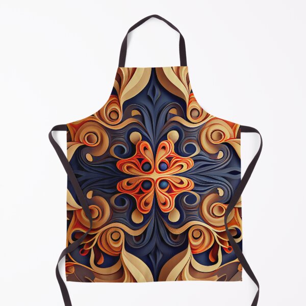 Item preview, Grand Flowing New Traditional Pattern Digital Painting designed and sold by CodeAndColors.