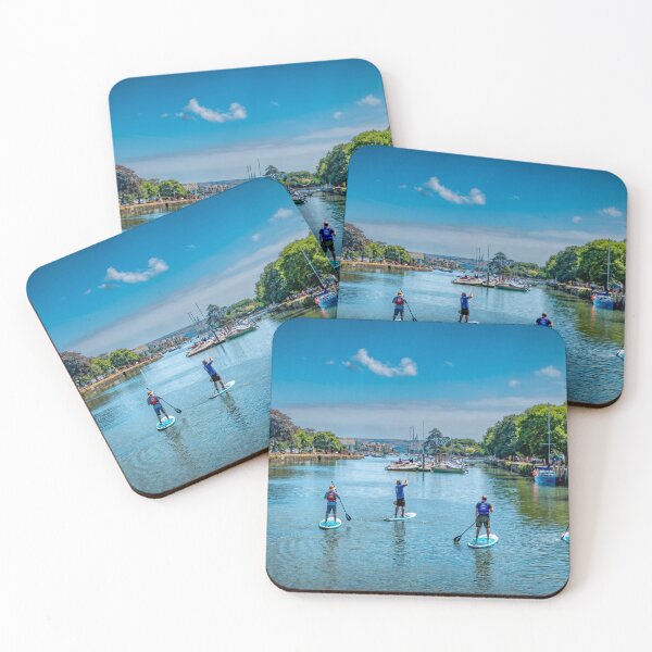 Item preview, Paddle Boarding in Kingsbridge designed and sold by Viv Thompson Photography .